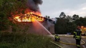 Vallearire fire destruction