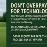 free golf technology rfp process by OGCOA