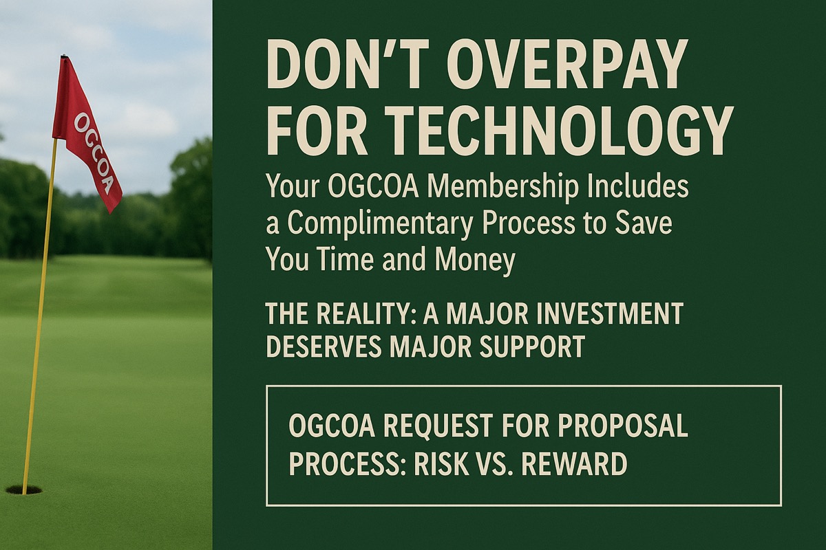 free golf technology rfp process by OGCOA