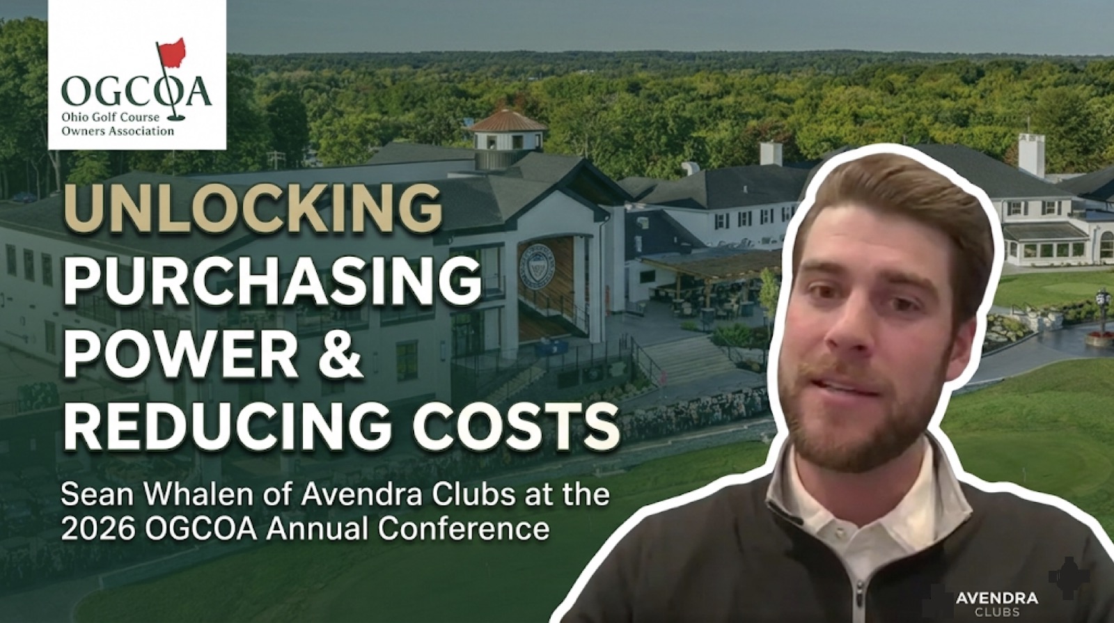 Avendra clubs supports the OGCOA