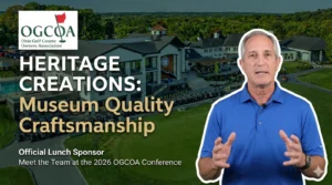 Heritage Creations sponsors lunch at 2026 Ohio Golf Conference